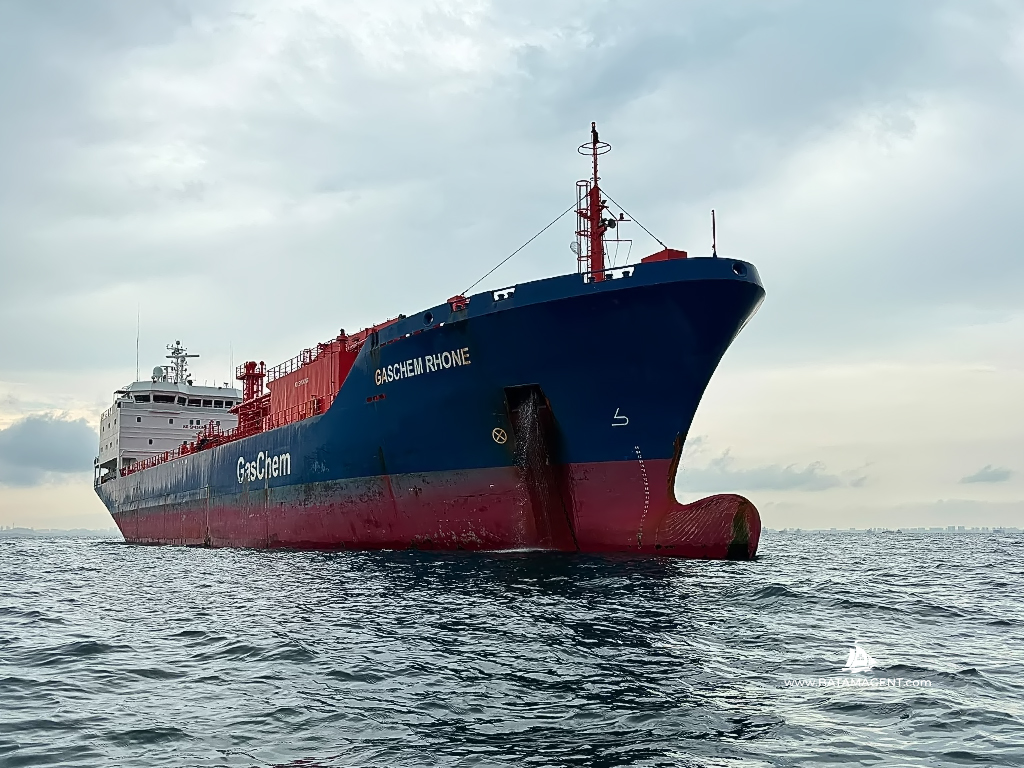 Gaschem Rhone gas tanker in Batam